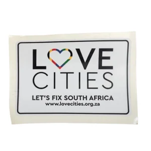 Love Cities Bumper Sticker